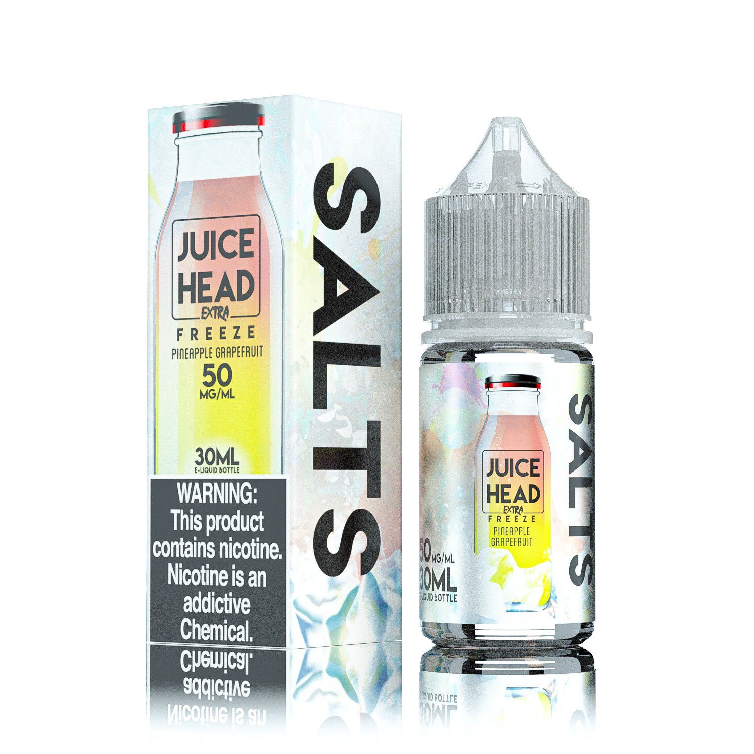 Juice Head EXTRA FREEZE Salts - Pineapple Grapefruit - Vapoureyes