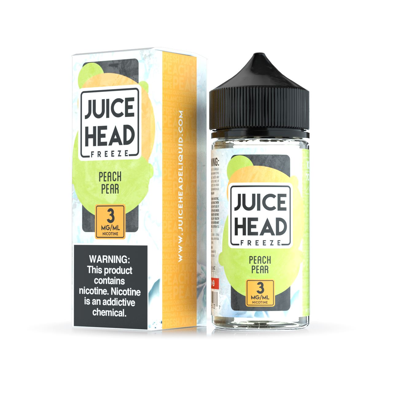 Juice Head Freeze - Peach Pear - Vapoureyes