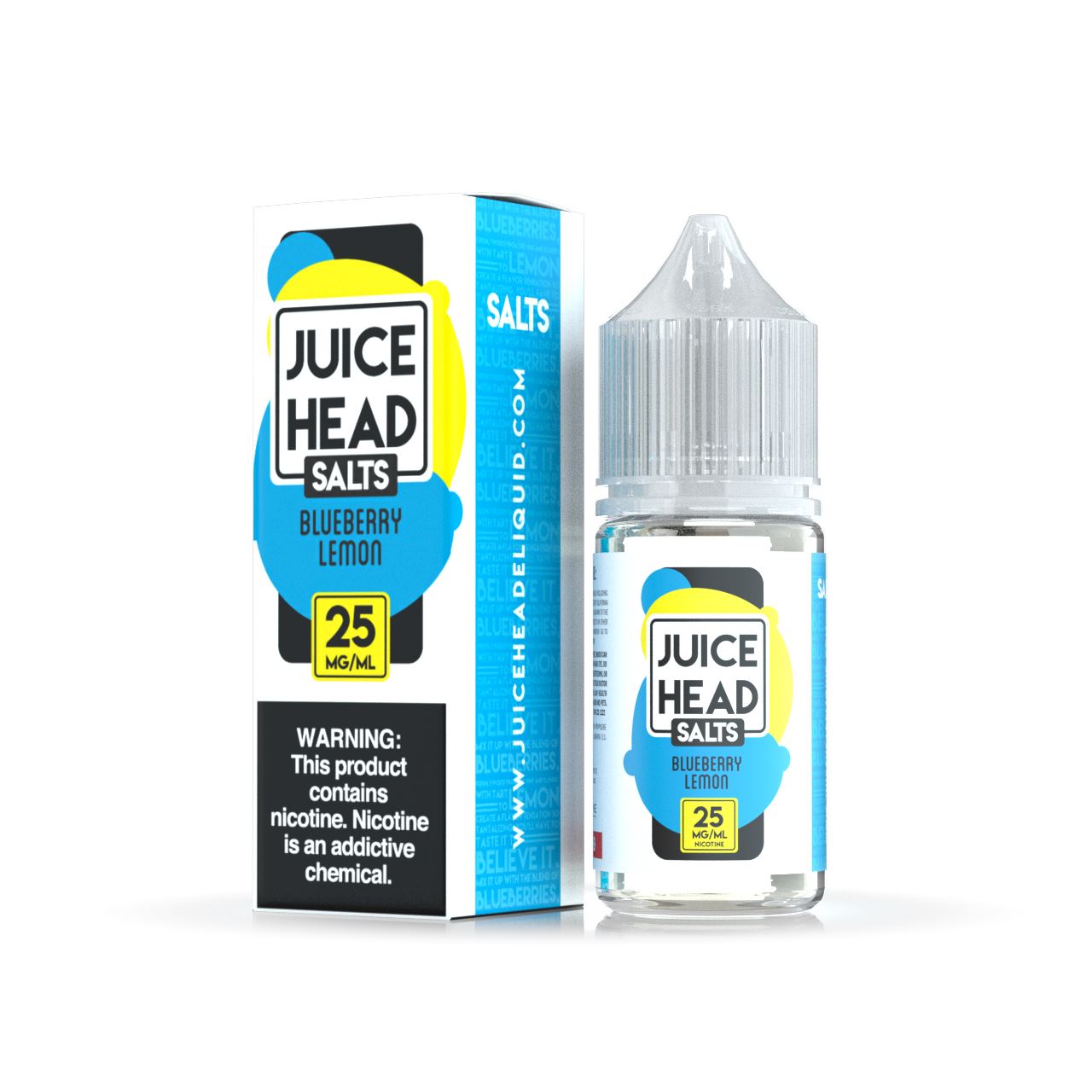Juice Head Salts - Blueberry Lemon - Vapoureyes
