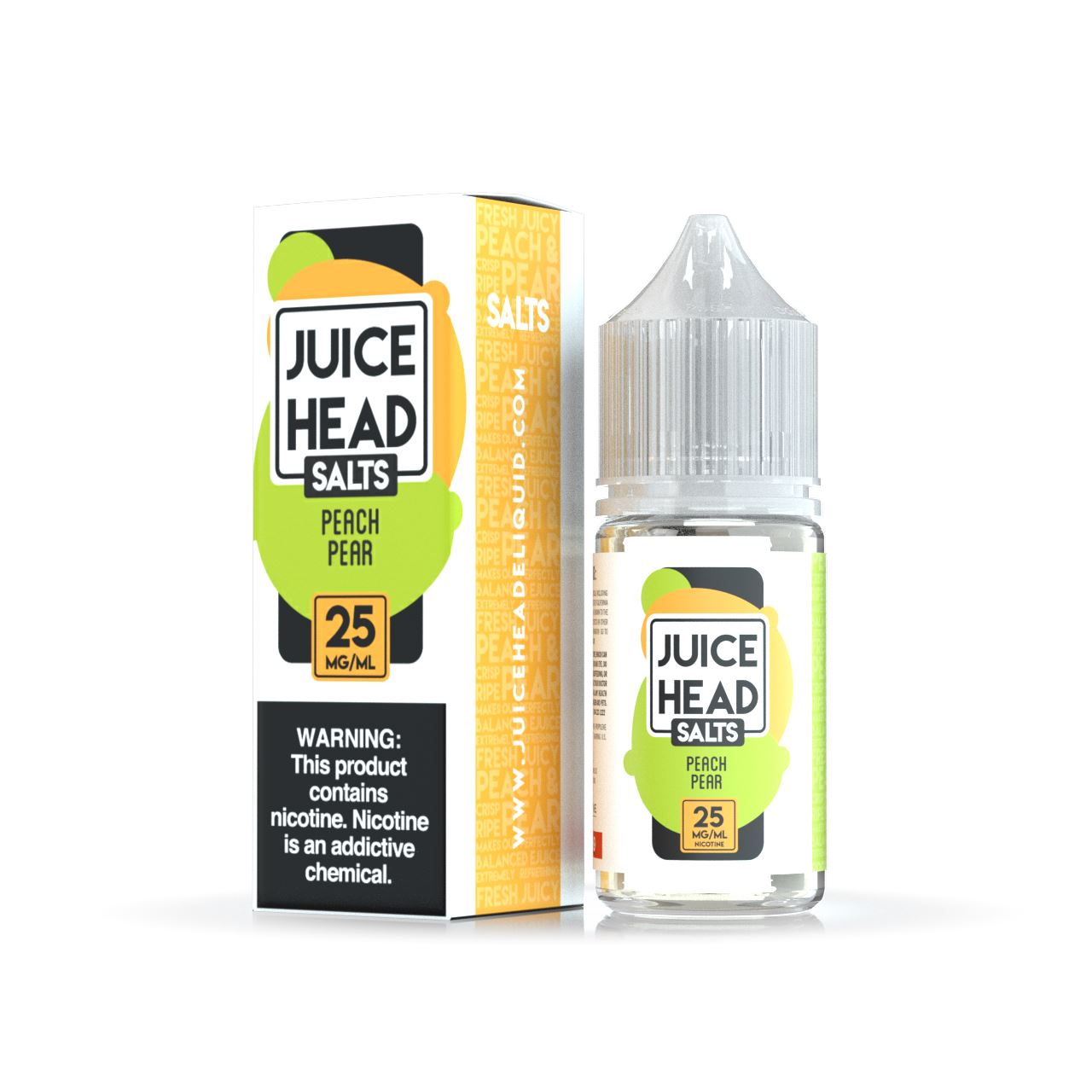 Juice Head Salts - Peach Pear - Vapoureyes