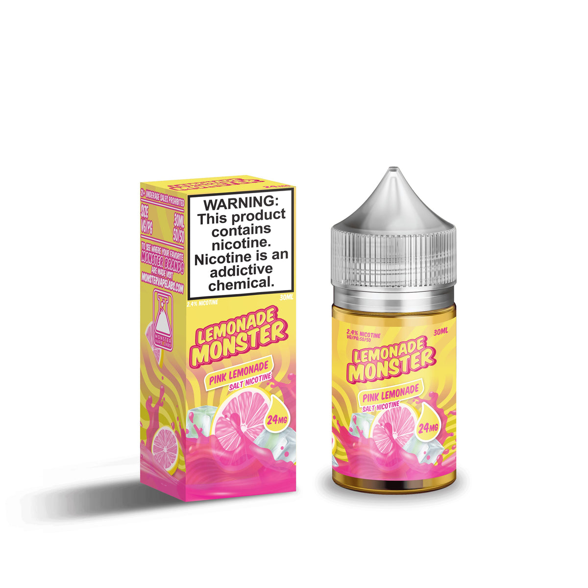Lemonade Monster Salt - Lemon - Vapoureyes NZ