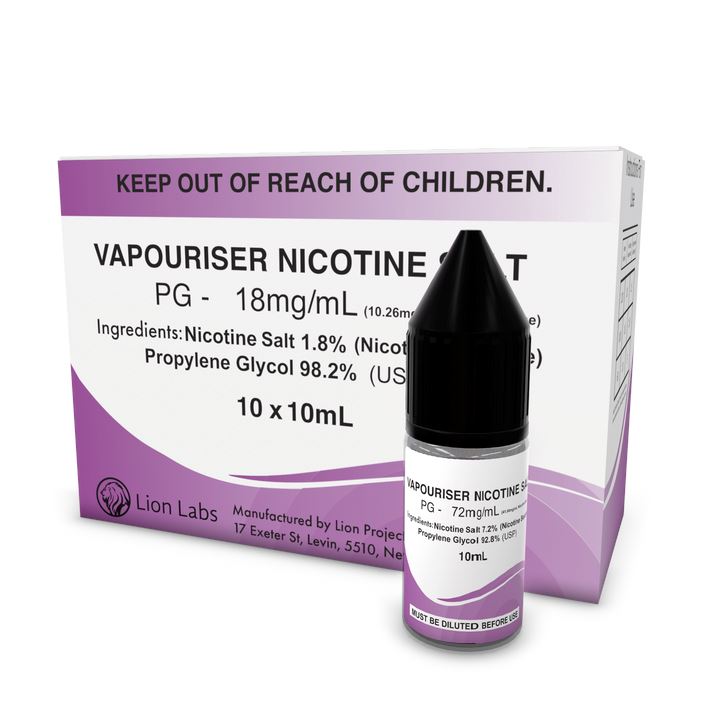 Lion Labs - NicShot Vapouriser Nicotine Salts (10 Pack) - Vapoureyes