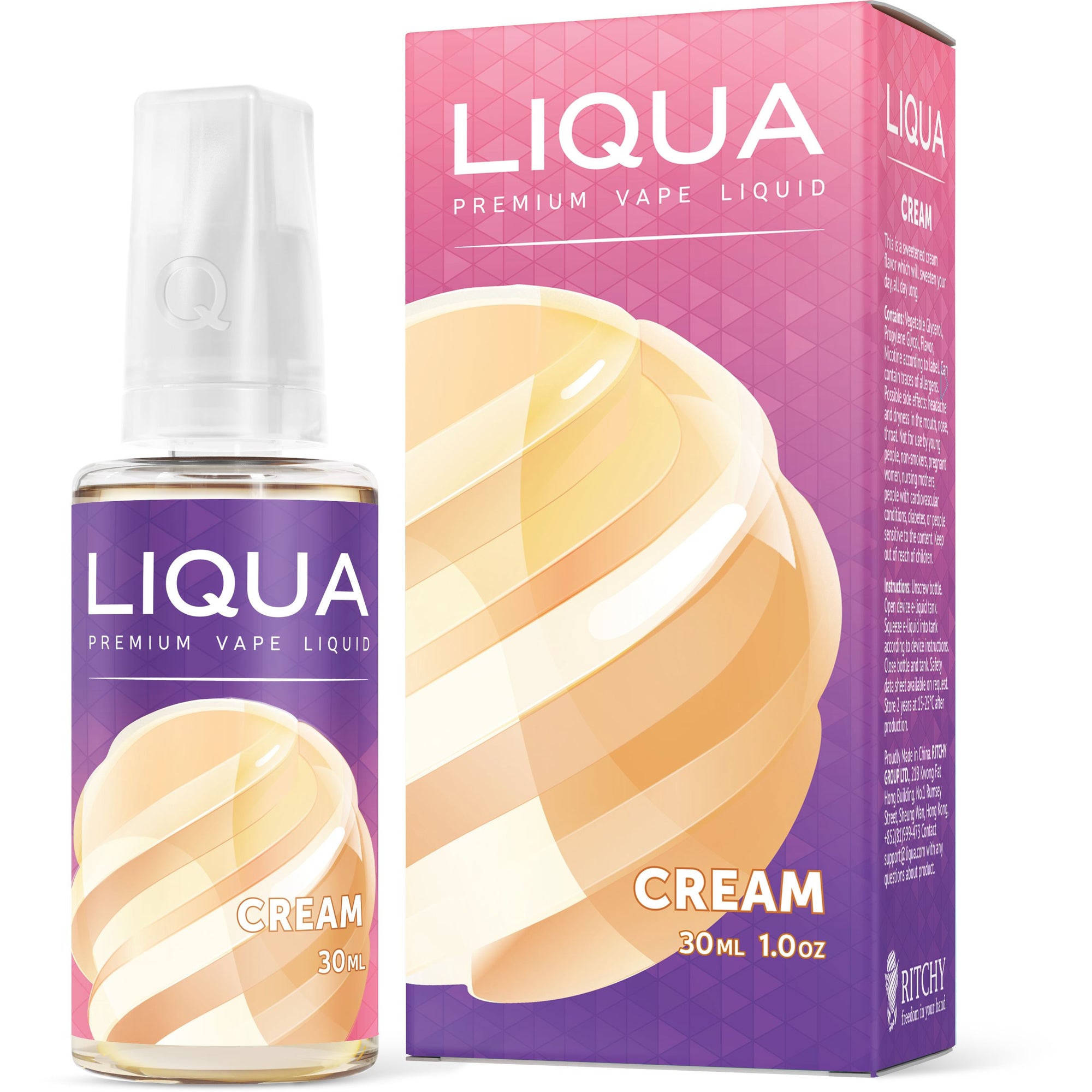 Liqua - Cream - Vapoureyes