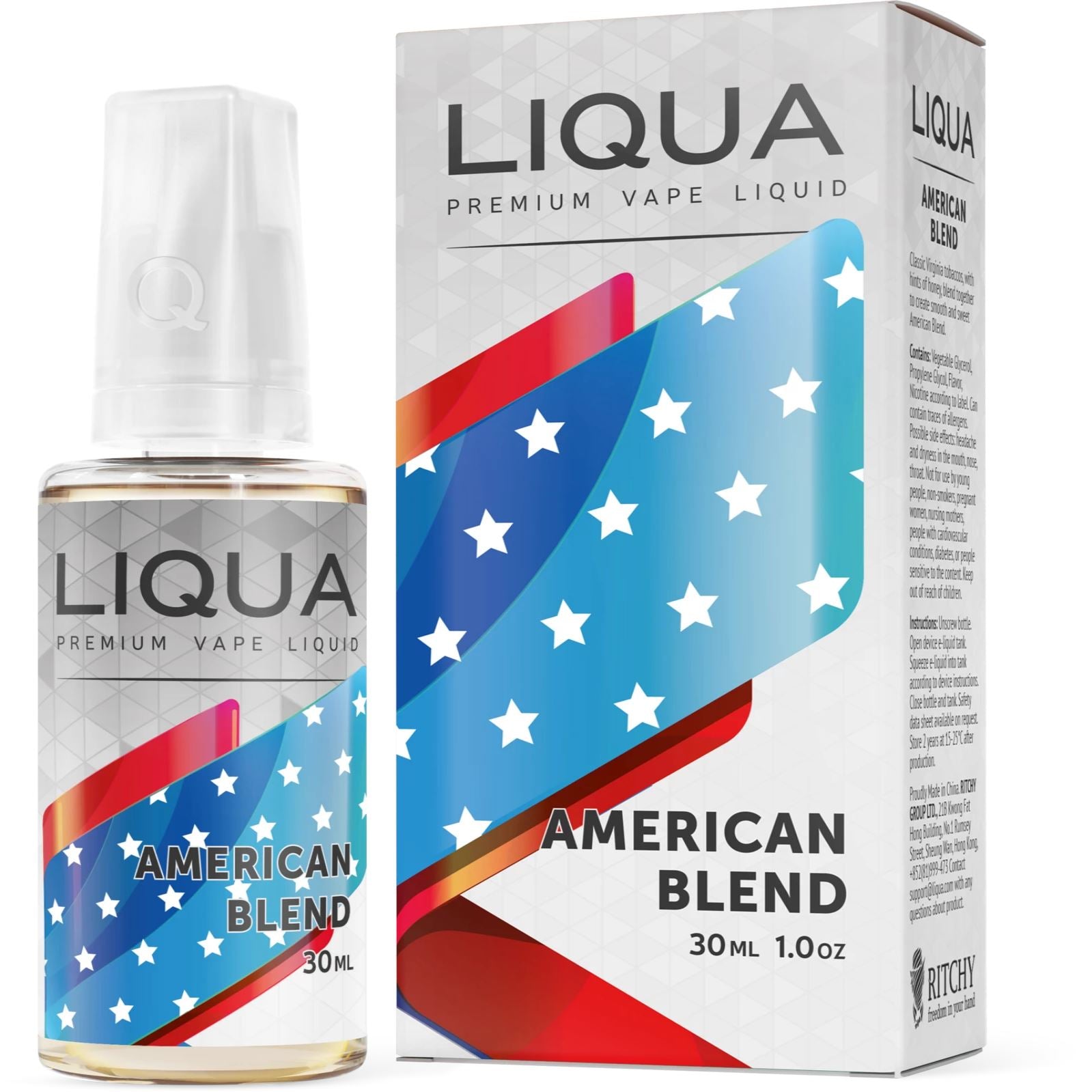 Liqua Elements - American Blend - Vapoureyes
