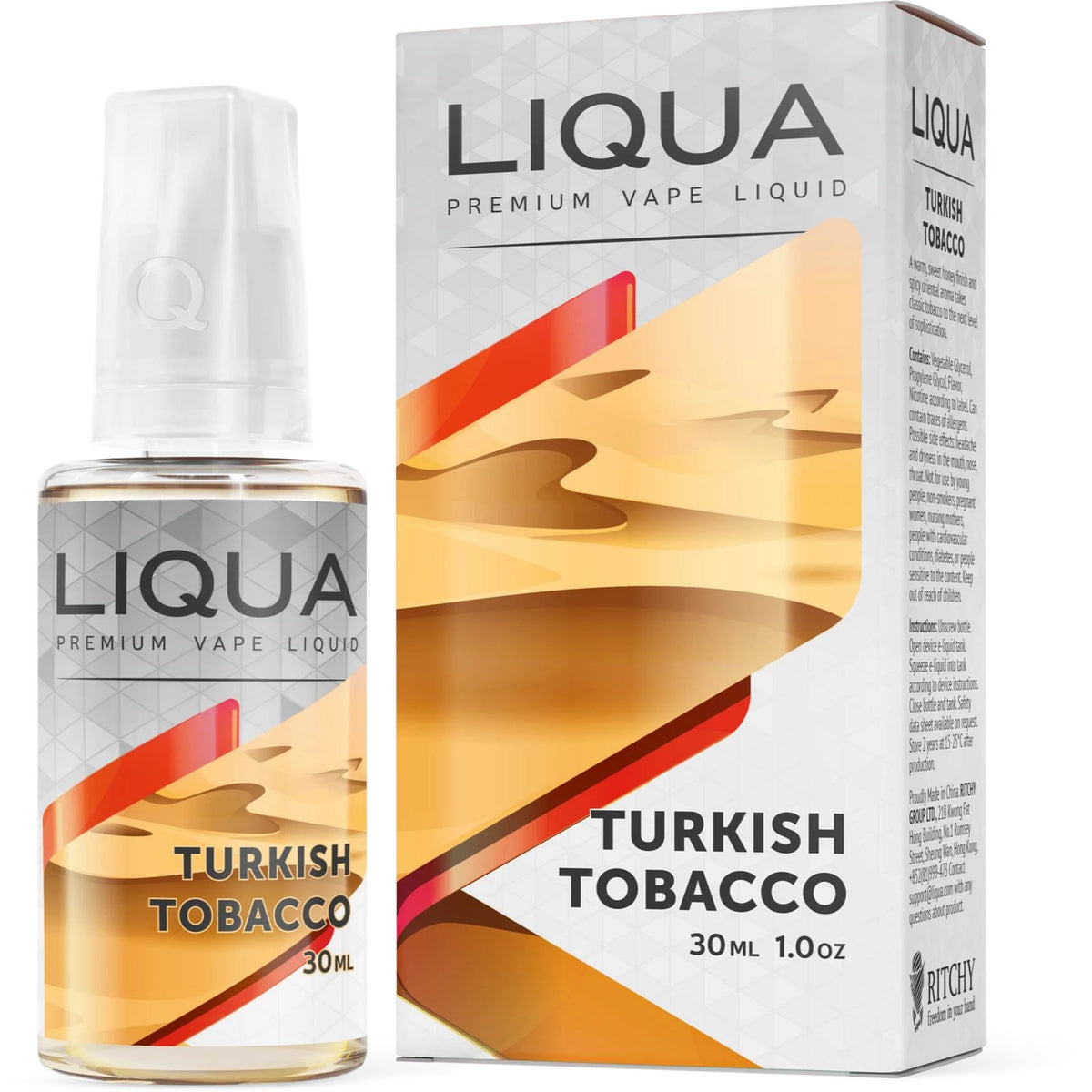 Liqua Turkish - Tobacco - Vapoureyes NZ