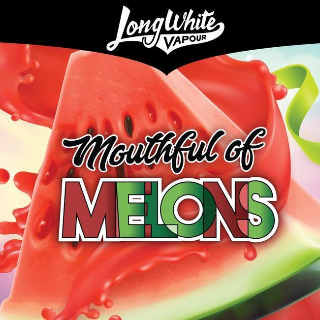 Long White Vapour - MAX VG - Mouthful of Melons - Vapoureyes