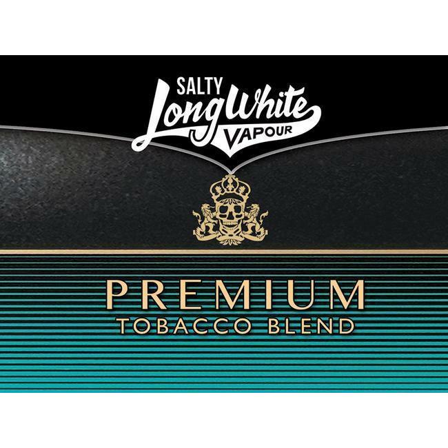 Long White Vapour - Salty Premium Tobacco - Vapoureyes