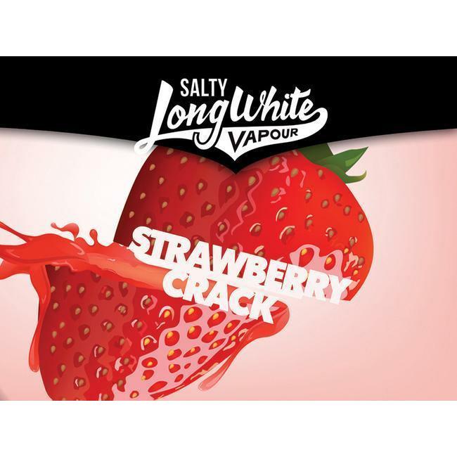 Long White Vapour - Salty Strawberry Crack - Vapoureyes