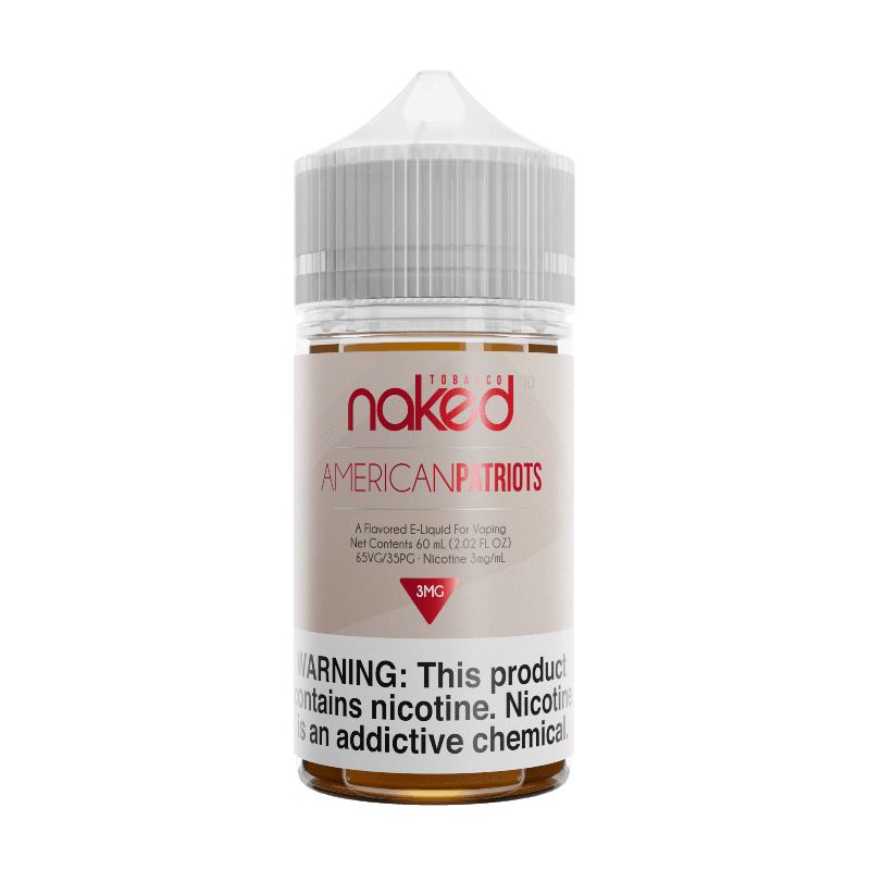 Naked 100 Tobacco - American Patriots - Vapoureyes
