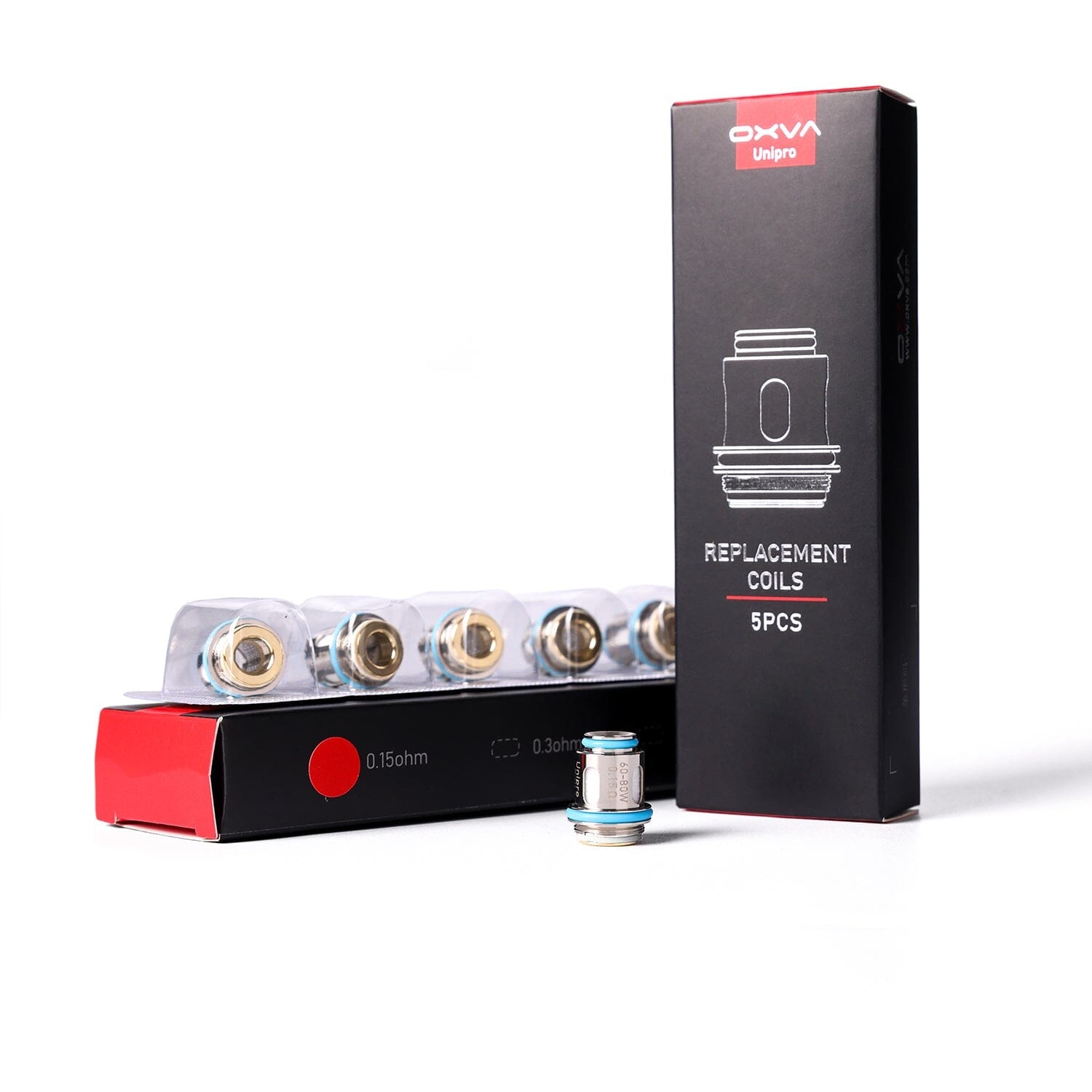 OXVA - Unipro Replacement Coils (5 Pack) - Vapoureyes