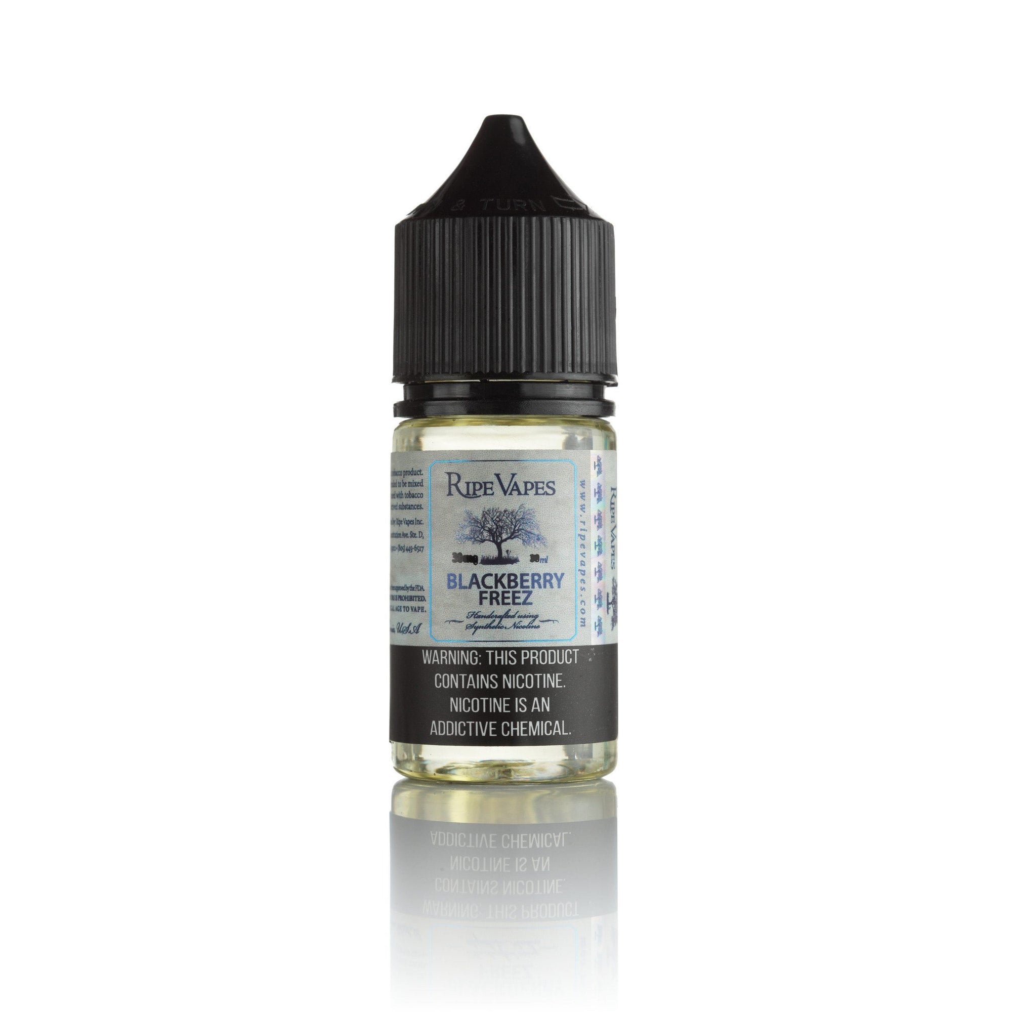 Ripe Vapes Salts - Blackberry Freez - Vapoureyes