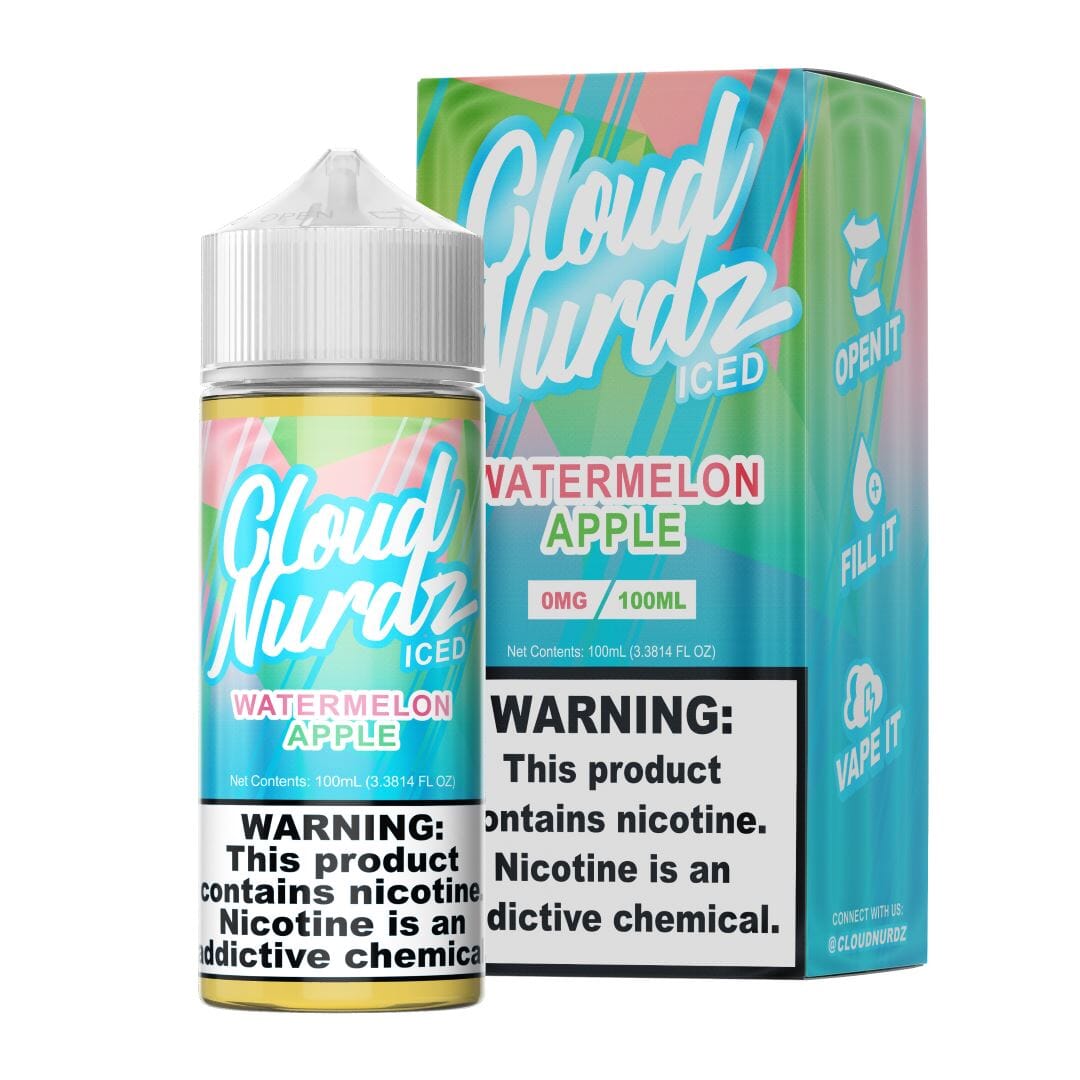 SALE Cloud Nurdz - Watermelon Apple Iced - Vapoureyes