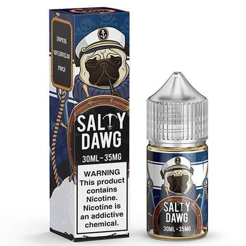 Salty Dawg Salts - Blue (Tropical Watermelon Punch) - Vapoureyes