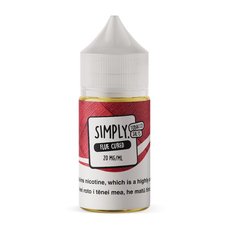 Simply Tobacco Salts - Flue Cured - Vapoureyes