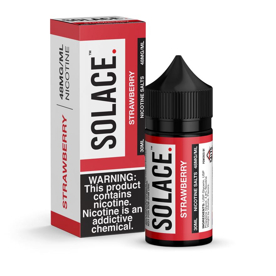 Solace Salts - Strawberry - Vapoureyes