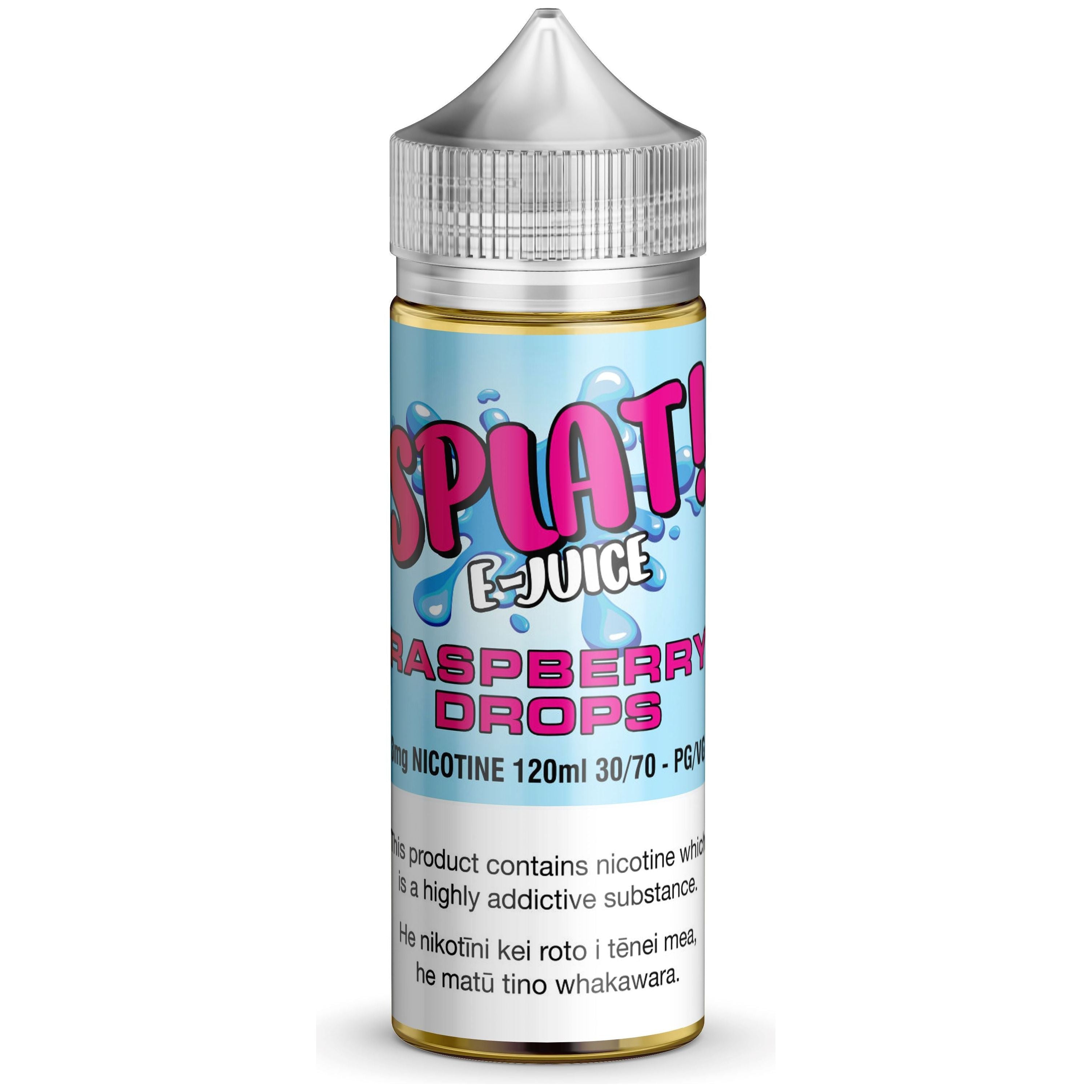 Splat! E-juice - Raspberry - Vapoureyes NZ