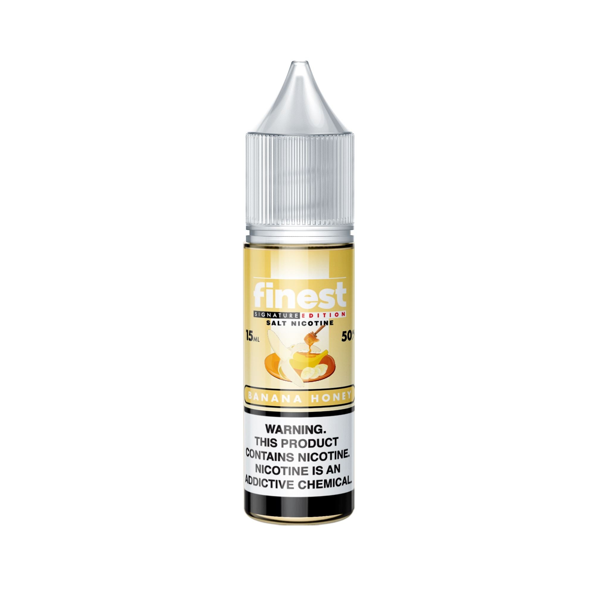 The Finest Saltnic 15 Series - Banana Honey (aka Gold Reserve) - Vapoureyes