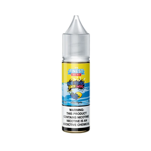 The Finest Saltnic 15 Series - Blue-Berries Lemon Swirl - Vapoureyes