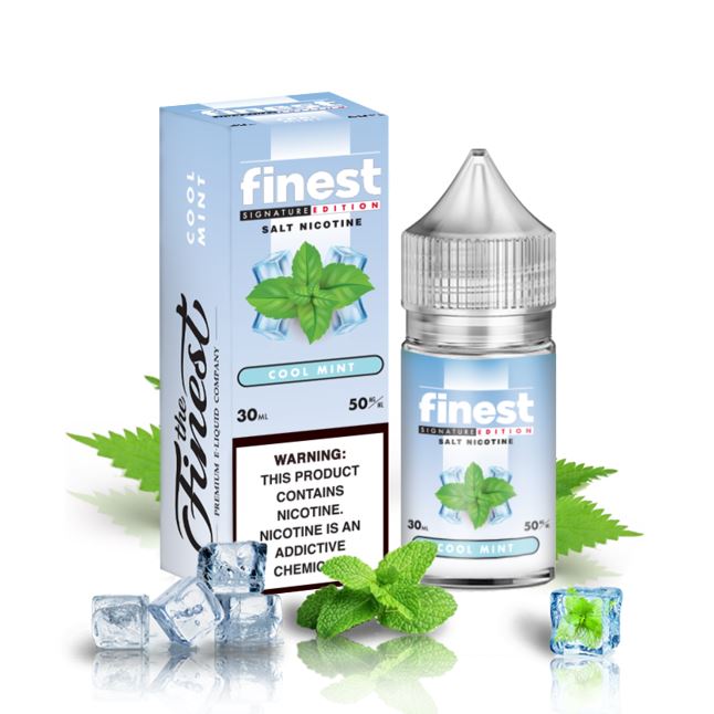 The Finest Saltnic Series - Cool Mint - Vapoureyes