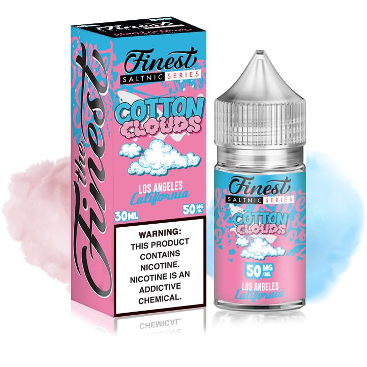 The Finest Saltnic Series - Cotton Clouds - Vapoureyes