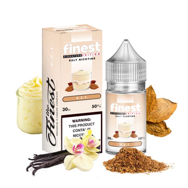 The Finest Saltnic Series - V.C.T. (aka Russian Cream) - Vapoureyes