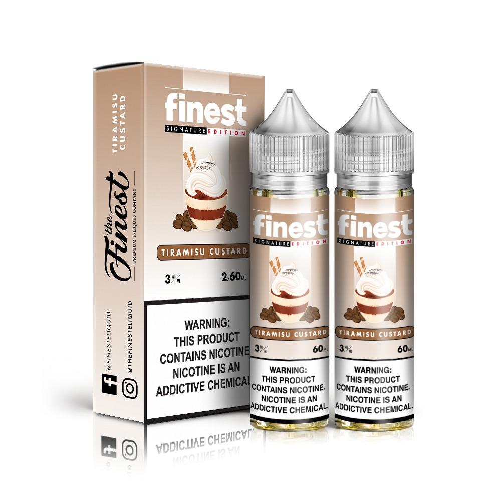 The Finest Signature Edition - Tiramisu Custard - Vapoureyes