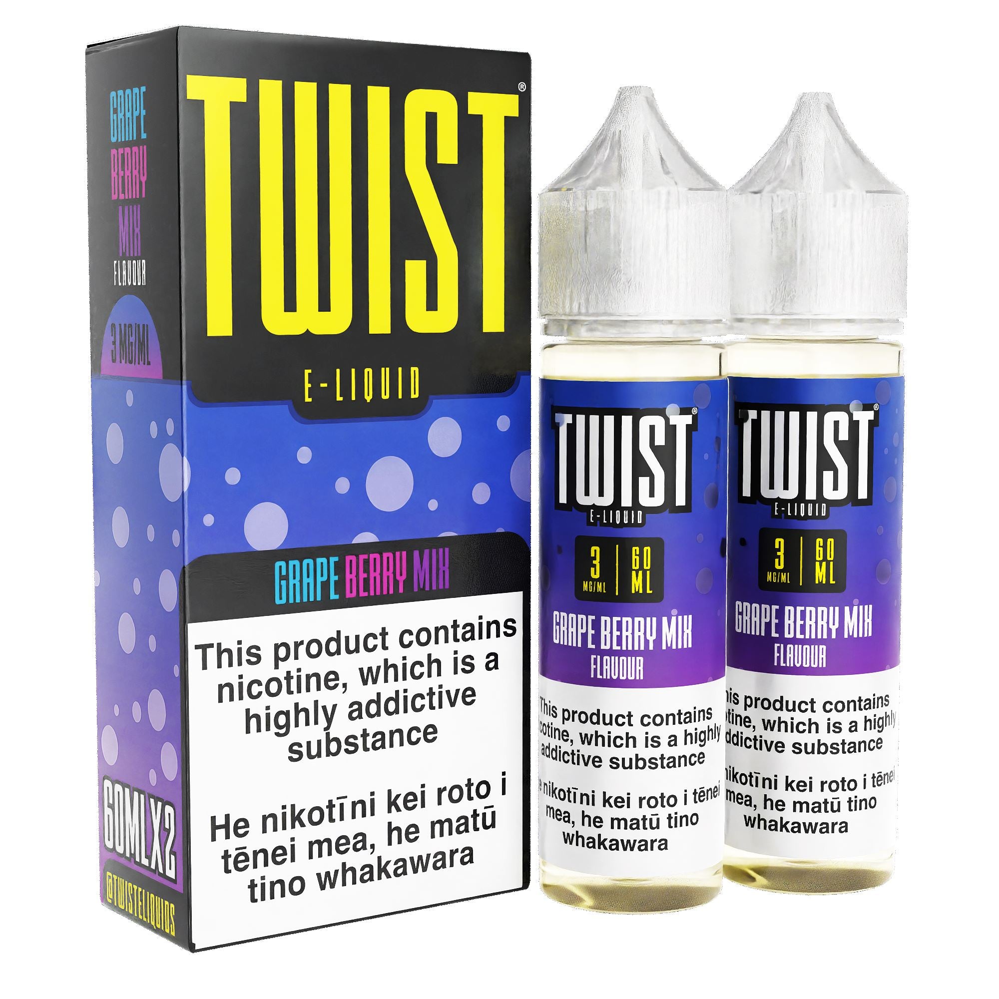 Twist E-Liquids - Grape Berry (Purple Grape) - Vapoureyes
