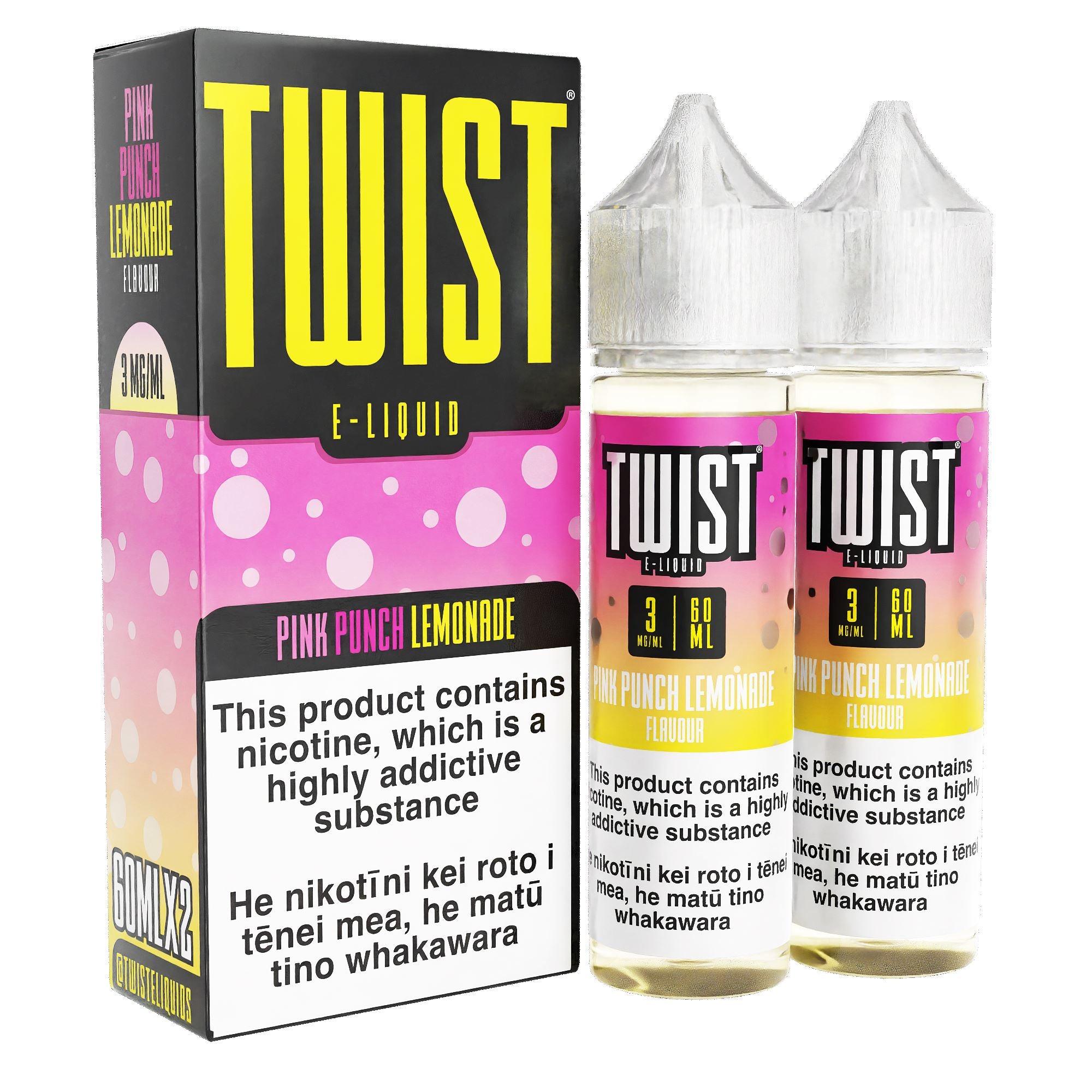 Twist E-Liquids - Pink Punch Lemonade (Pink No.1) - Vapoureyes