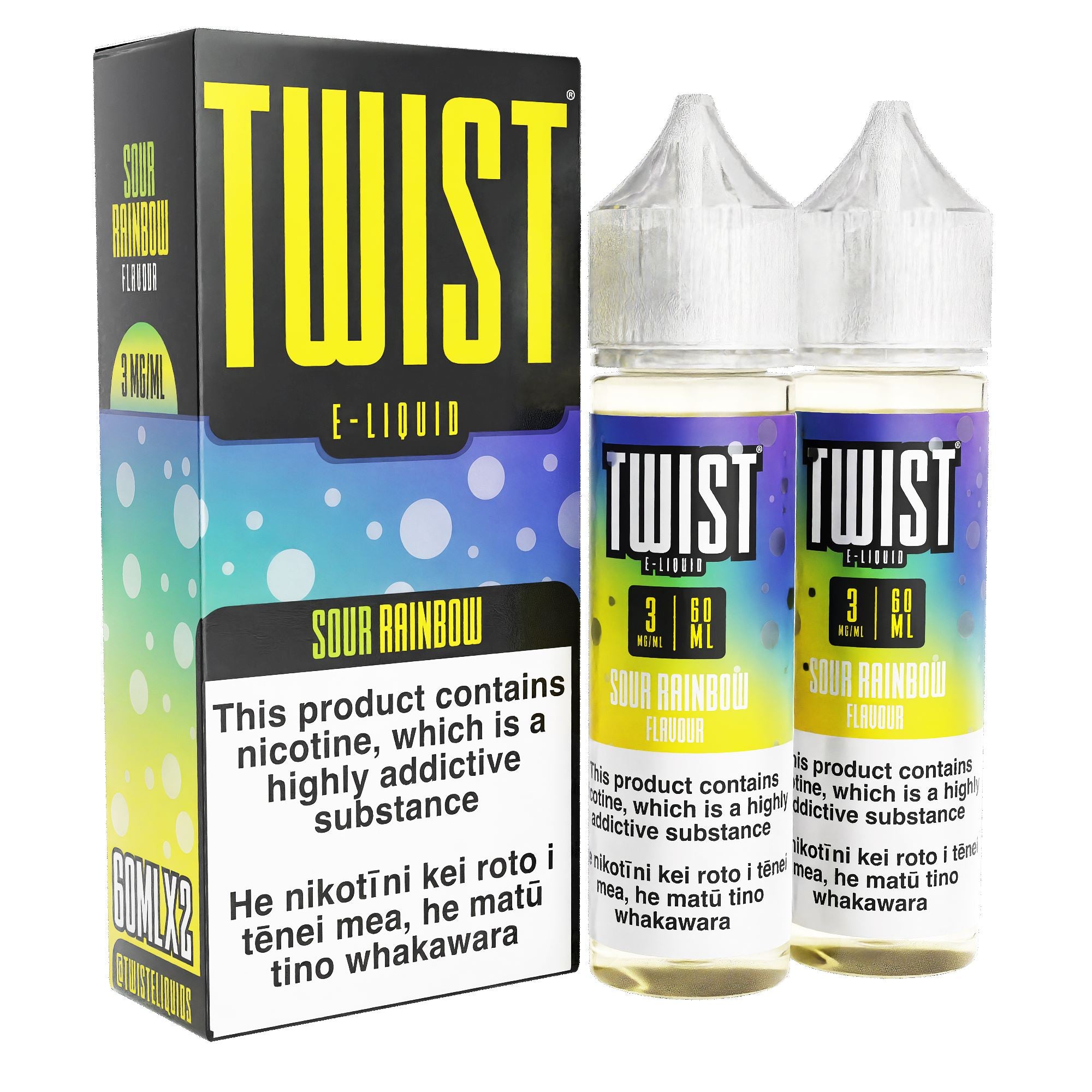 Twist E-Liquids - Sour Rainbow (Rainbow No. 1) - Vapoureyes