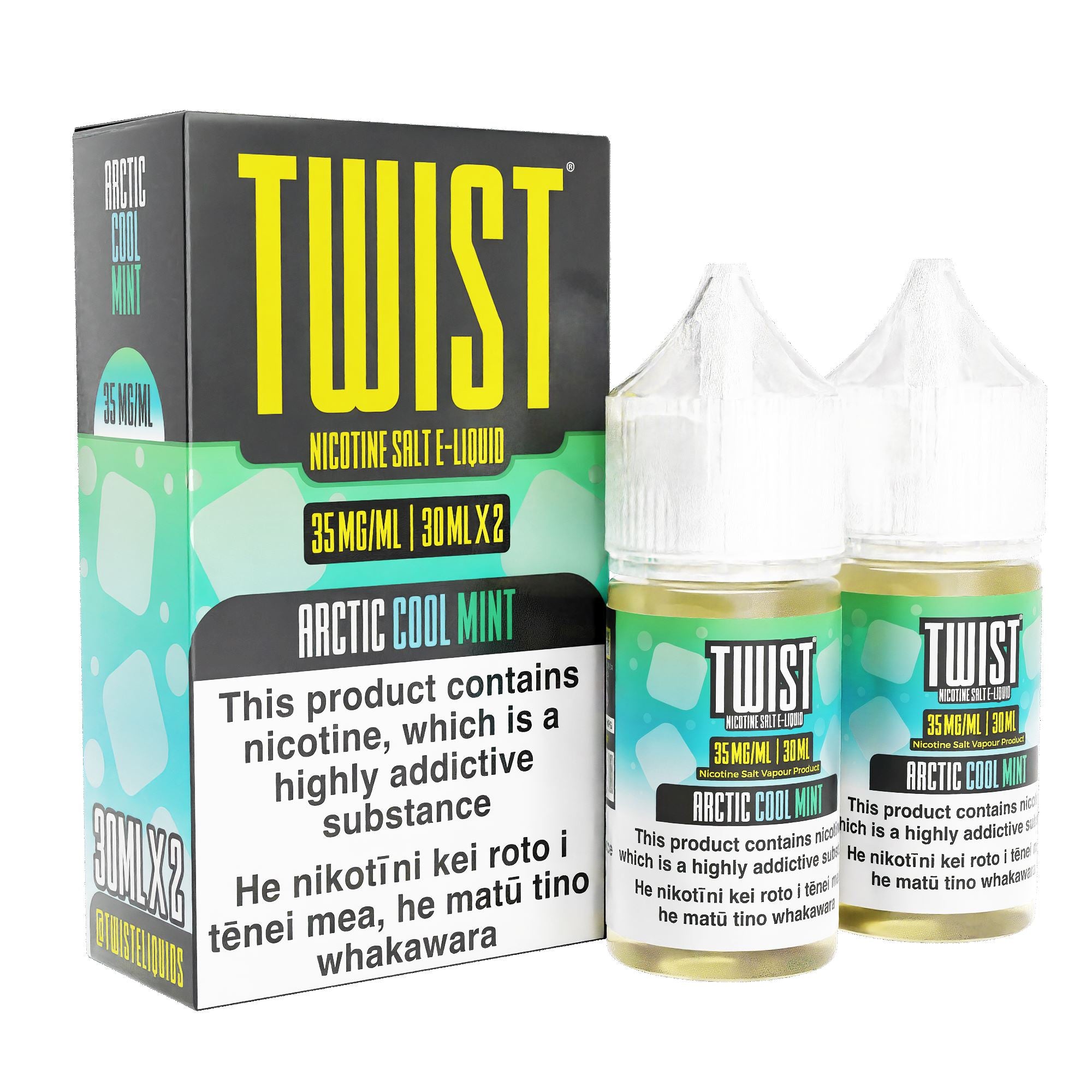Twist Salt - Arctic Cool Mint (Mint 0°) - Vapoureyes