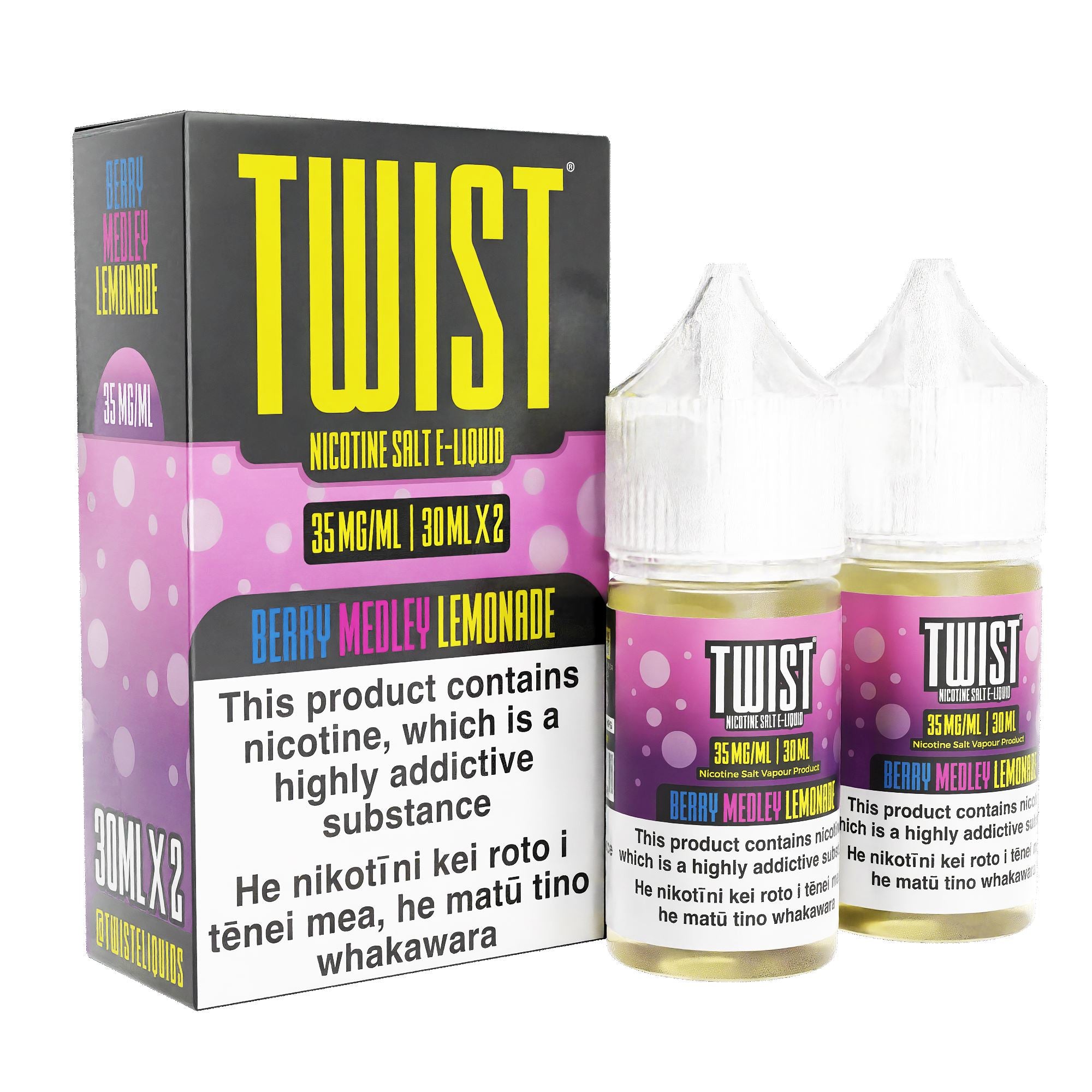 Twist Salt - Berry Medley Lemonade (Purple No. 1) - Vapoureyes