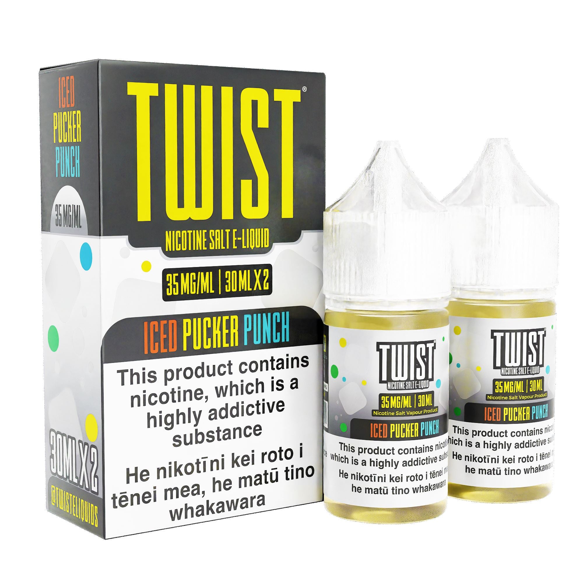 Twist Salt - Iced Pucker Punch - Vapoureyes