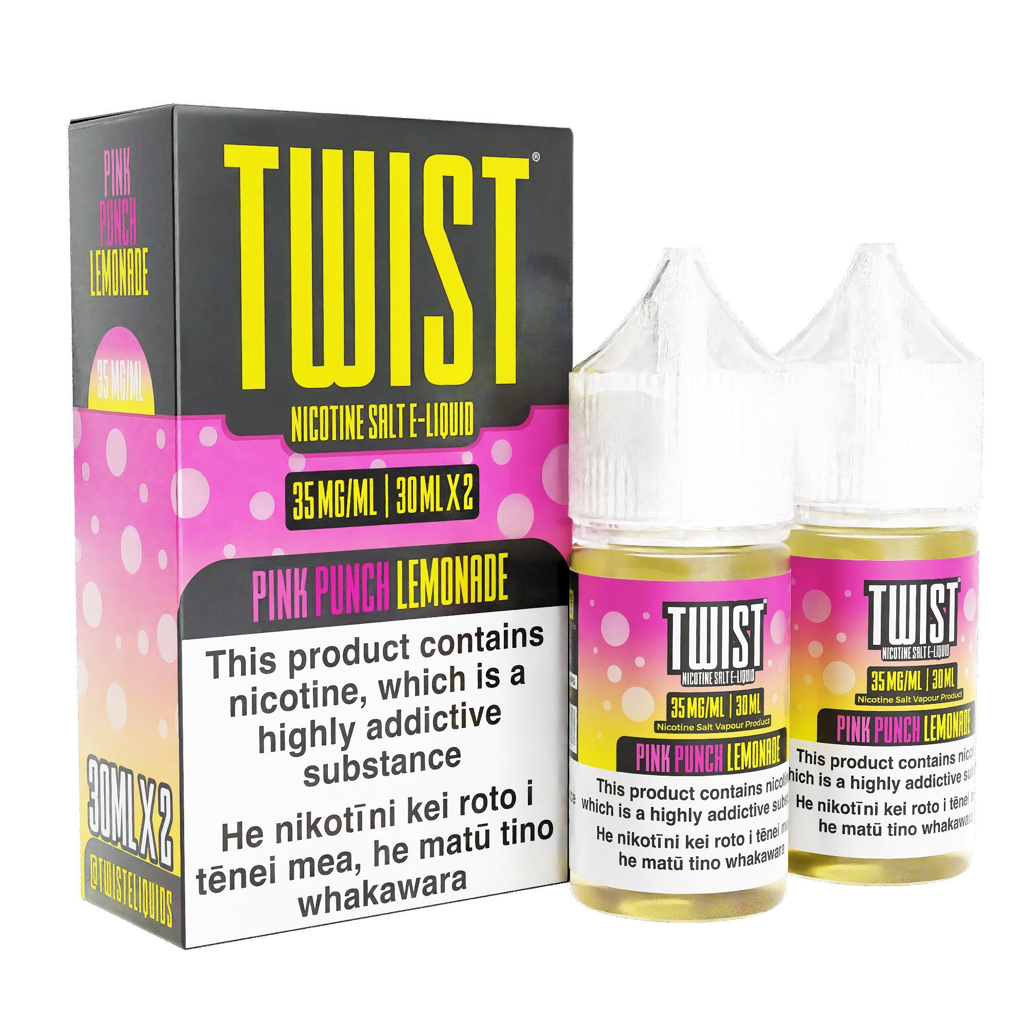 Twist Salt - Pink Punch Lemonade (Pink No.1) - Vapoureyes
