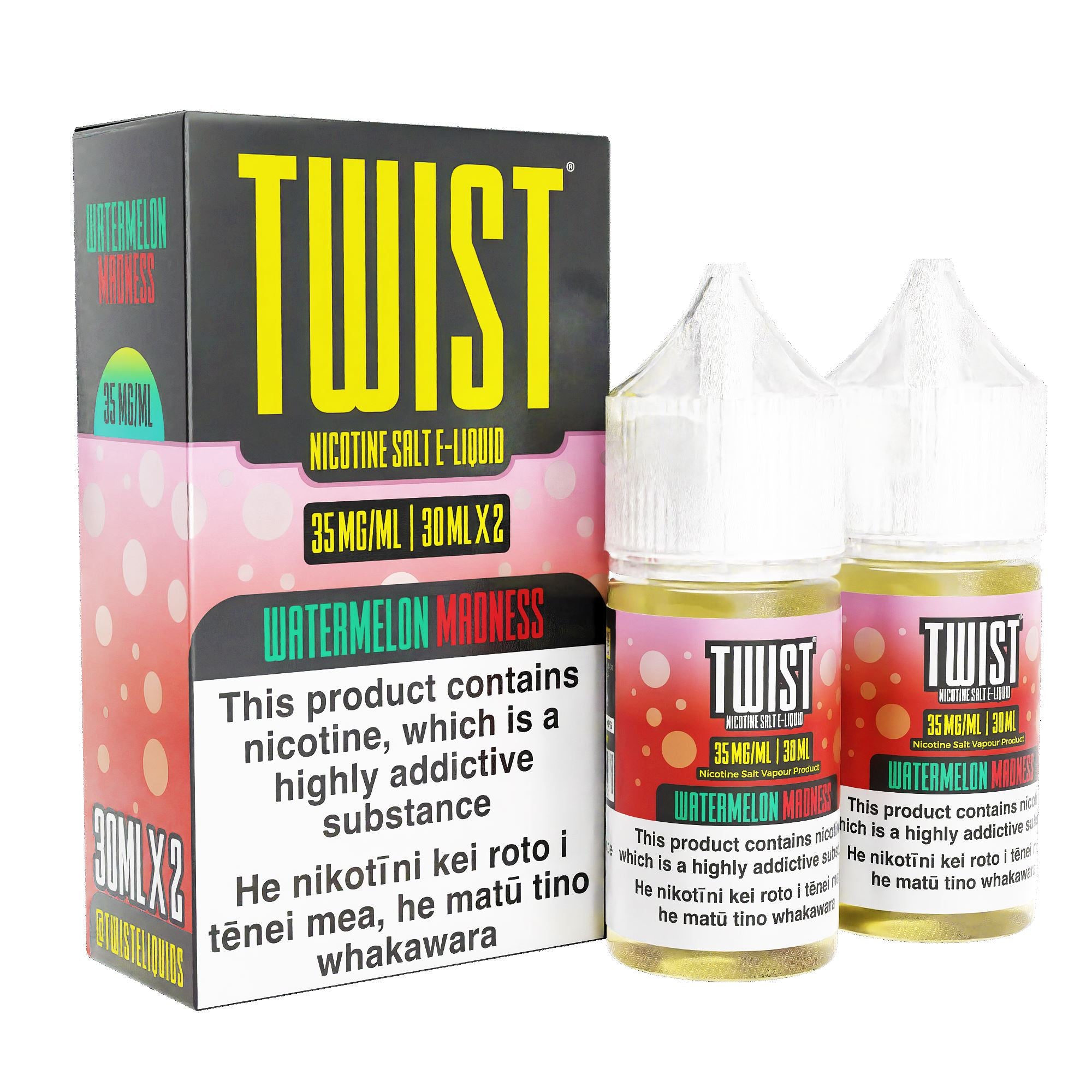 Twist Salt - Watermelon Madness (Red No.1) - Vapoureyes