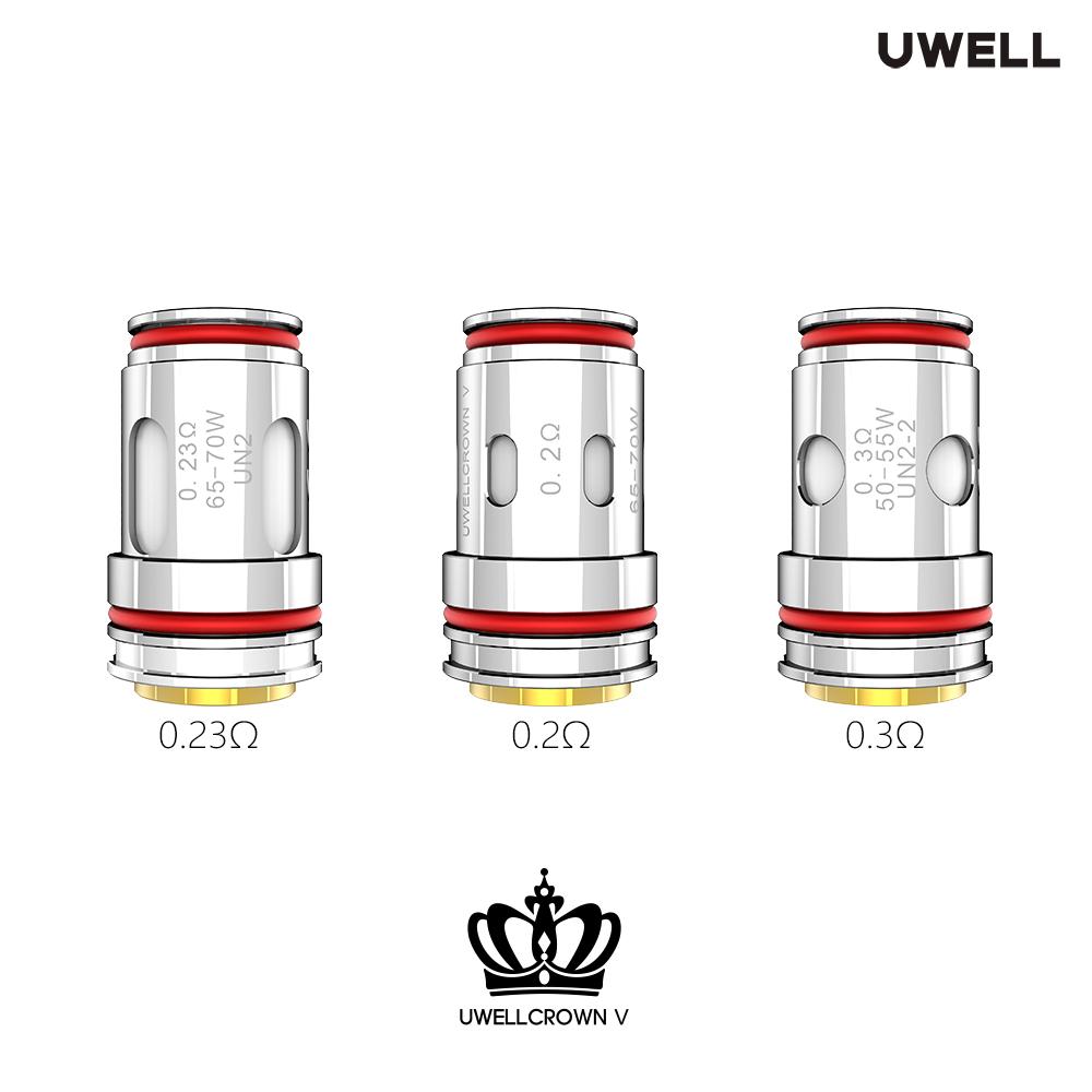 Uwell Crown 5 Replacement Coils Near Uwell Crown 5 Replacement Coils  0.23ohm UN2 Meshed | UK Delivery Australia Crown 5 Coils Wholesale