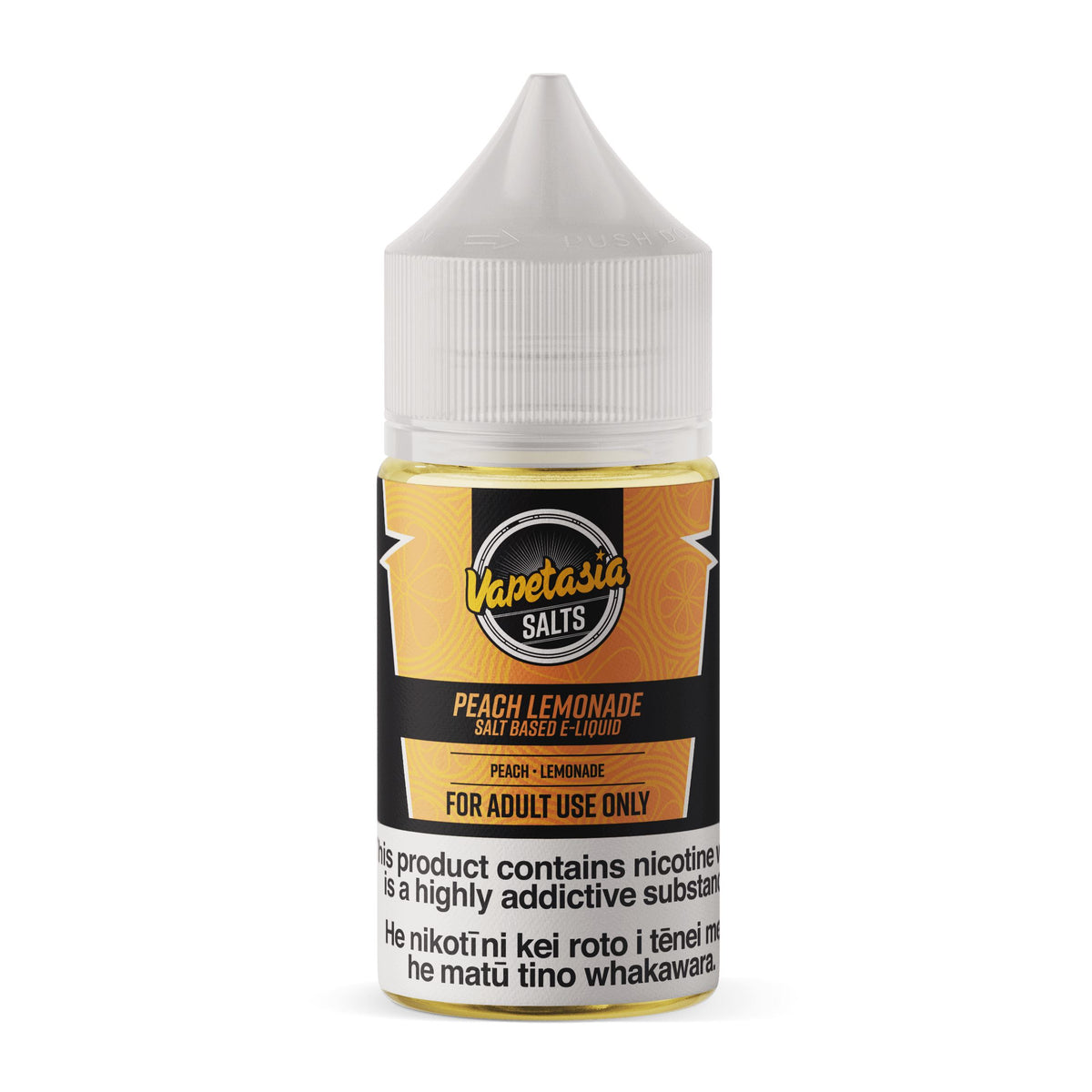 Vapetasia Lemonade Salts - Peach Lemon - Vapoureyes NZ
