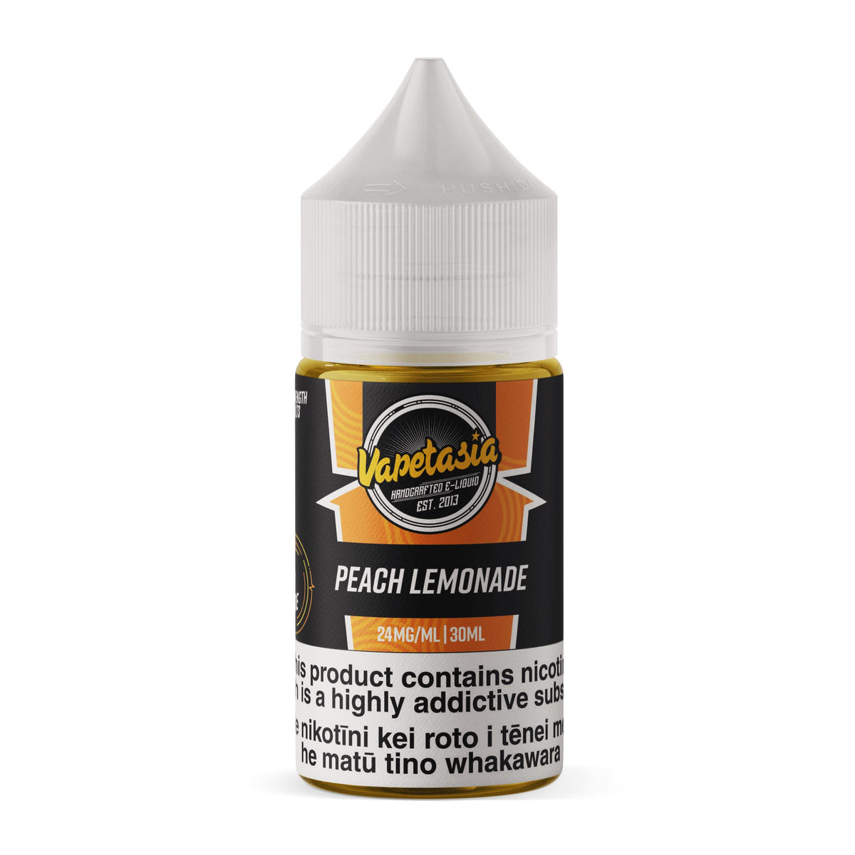 Vapetasia Lemonade Salts - Peach Lemon - Vapoureyes NZ