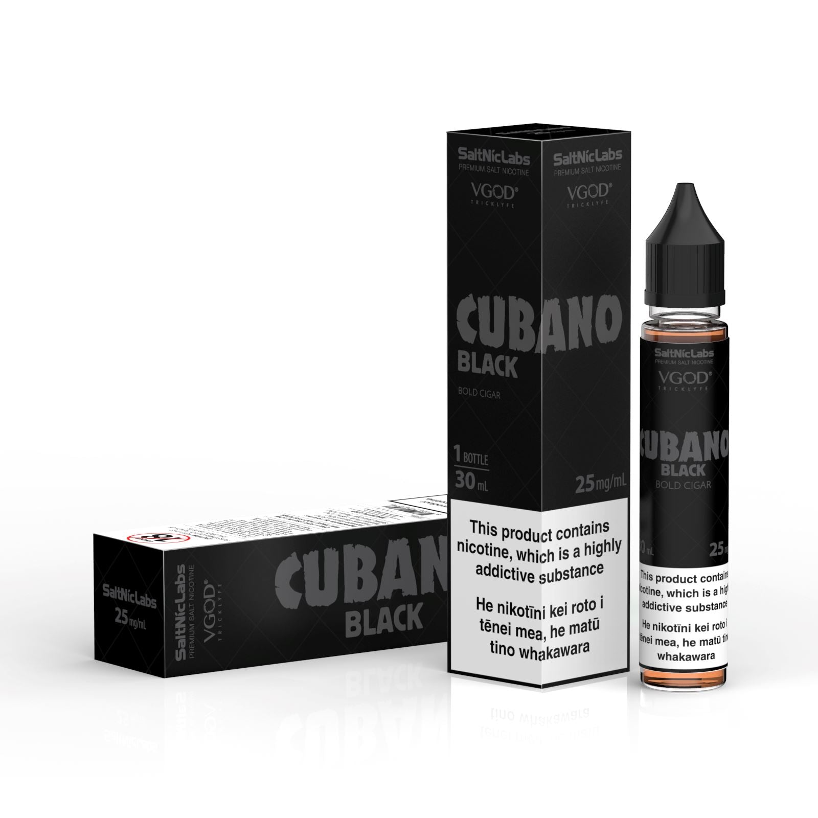 VGOD SaltNic - Cubeno Black - Vapoureyes