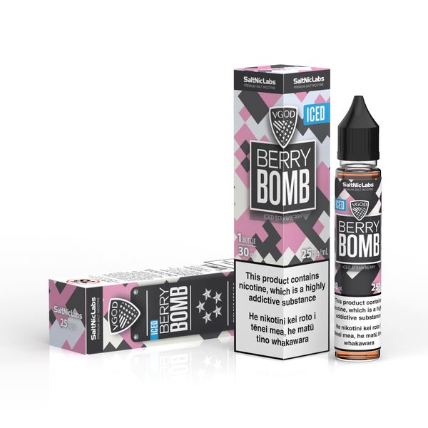 VGOD SaltNic - ICED Berry Bomb - Vapoureyes